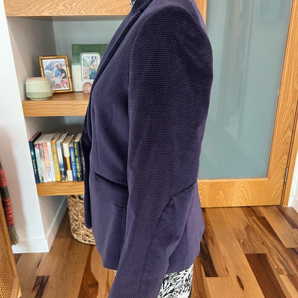 Rag & Bone purple velvet jacket - Picture 4 of 6